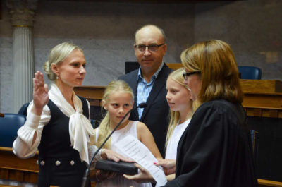Spartz sworn in as senator after Kenley's retirement